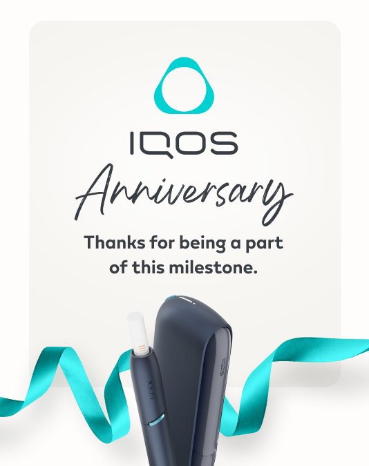 IQOS Offer | Anniversary Celebration | IQOS USA